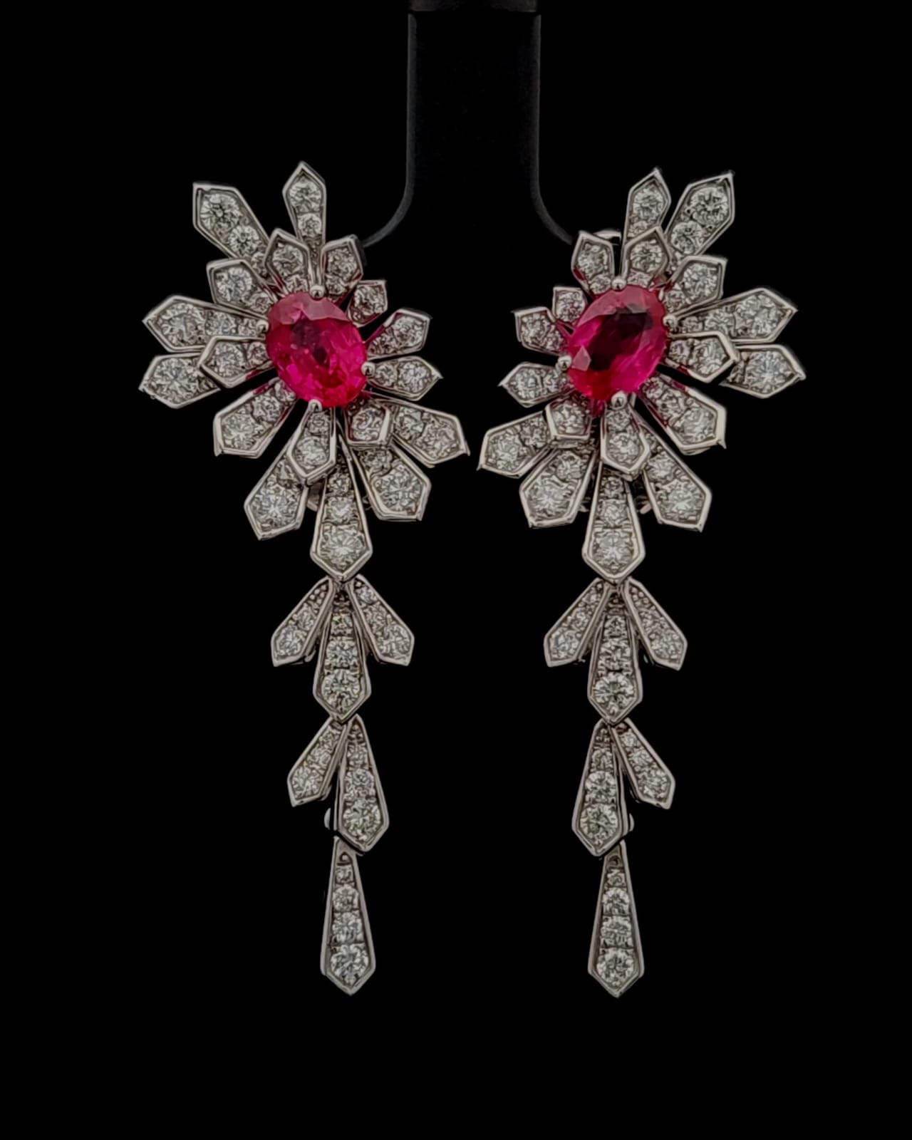 Ruby Earrings featuring Earrings - Earrings by Joe Jewels