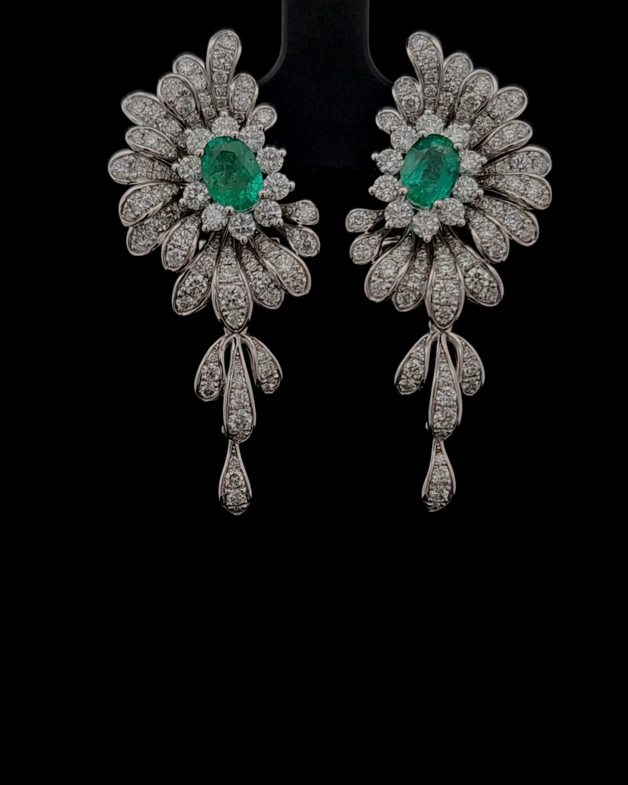 Emerald Earrings featuring Earrings - Earrings by Joe Jewels