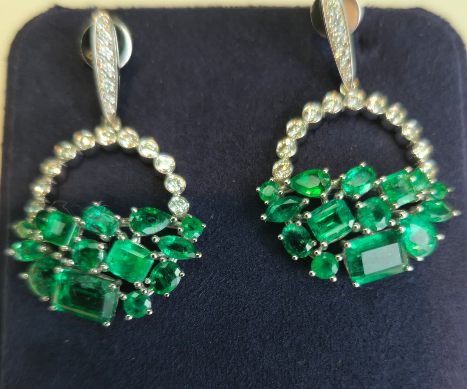 Emrald Ear Ring featuring Ring - Ring by Joe Jewels