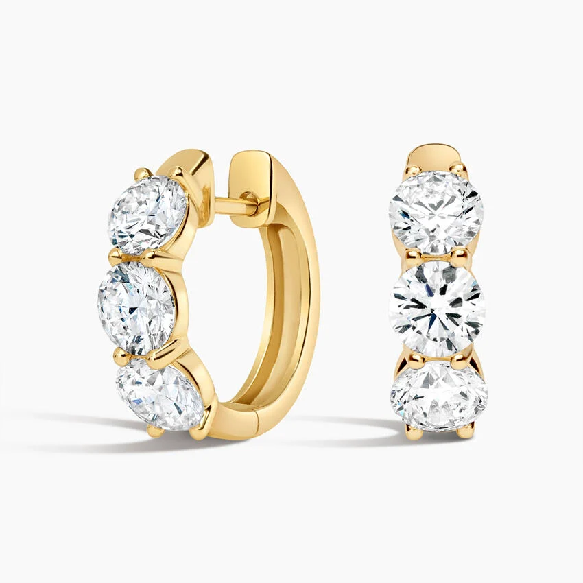 Zelda Hoop Earrings featuring Earrings - Earrings by Joe Jewels